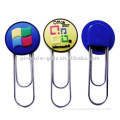 custom soft PVC promotion bookmark/book clip